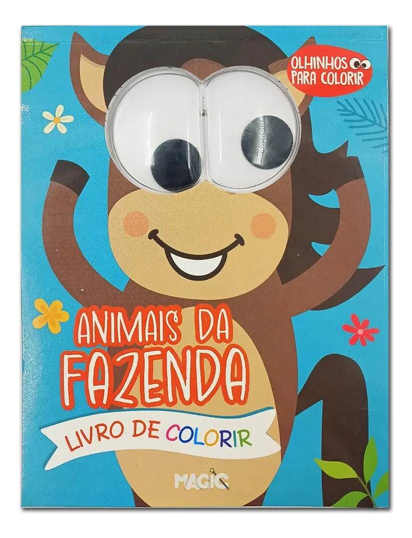 LIVRO COLORIR OLHINHOS